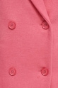 United Colors of Benetton płaszcz z domieszką wełny 2N3GDN038.11F różowy