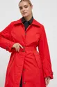 κόκκινο Αδιάβροχο παλτό Didriksons Matilde