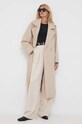 Sisley cappotto 2MT4LN02N.3A6 beige AW23
