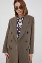 Μάλλινο παλτό Sisley Γυναικεία