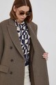 Μάλλινο παλτό Sisley 2HCLLN02V.901