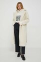 Kabát Sisley 2XFQLN033.6L8 béžová AW23