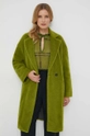 Sisley palton verde 24C3LN035.1H4