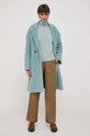 Παλτό Sisley 24C3LN035.2H1 μπλε AW23