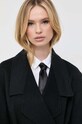 BOSS palton de lana negru 50499811
