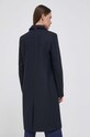 Odzież Tommy Hilfiger płaszcz wełniany WW0WW39753 granatowy