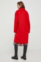 Odzież Tommy Hilfiger płaszcz wełniany WW0WW39756 czerwony