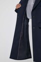 Tommy Hilfiger płaszcz wełniany WW0WW39756 granatowy