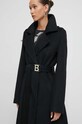 Blugirl Blumarine płaszcz wełniany RF3179.T3641 czarny AW23