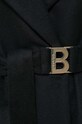 Blugirl Blumarine płaszcz wełniany RF3179.T3641 czarny