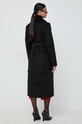 Odzież Patrizia Pepe płaszcz 2O0087.E012 czarny
