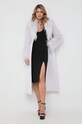 Παλτό από μείγμα μαλλιού Patrizia Pepe 2O0111.A353 γκρί AW23