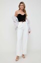 Παλτό Patrizia Pepe 2O0116.E009 γκρί AW23