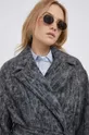 серый Пальто с примесью шерсти Calvin Klein