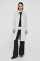 Шерстяное пальто Calvin Klein серый