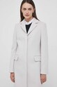 Oblečenie Vlnený kabát Calvin Klein K20K206877 sivá