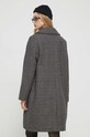 Odzież Abercrombie & Fitch płaszcz z domieszką wełny KI144.3248.903 szary