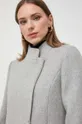 grigio Morgan cappotto in lana