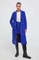 Μάλλινο παλτό MAX&Co. μπλε
