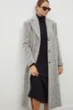 grigio Remain cappotto in lana