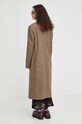 Odzież Remain płaszcz wełniany 5008101827 brązowy
