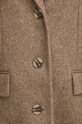 Remain płaszcz wełniany 5008101827 brązowy