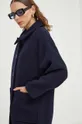 темно-синій Вовняне пальто American Vintage