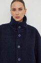 American Vintage palton de lana MBAZ17BFH23 bleumarin