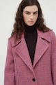 Παλτό από μείγμα μαλλιού Lovechild 9203484 ροζ