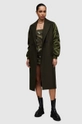 Παλτό AllSaints WO103Z PAULAH COAT άλλο πράσινο WO103Z