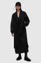 μαύρο Παλτό AllSaints WO103Z PAULAH COAT Γυναικεία