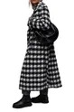 AllSaints cappotto con aggiunta di lana Haithe Donna