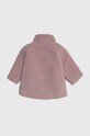 Παιδικό παλτό United Colors of Benetton 2FOQGN02F.P.SEASONAL μωβ AW23