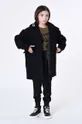 μαύρο Παιδικό παλτό Karl Lagerfeld Παιδικά