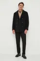 Шерстяное пальто Liu Jo чёрный