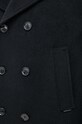 Liu Jo gyapjúkabát M223P105BRUSHPEACOAT fekete