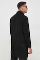 Odzież United Colors of Benetton płaszcz wełniany 2YDTUN012.700. czarny