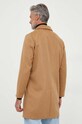 Odzież United Colors of Benetton płaszcz wełniany 2YDTUN012.94A beżowy