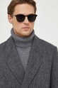 Sisley płaszcz z domieszką wełny szary 262YSN02O.901