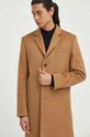 Vlnený kabát Tiger Of Sweden hnedá T71051001