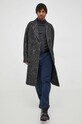 Calvin Klein płaszcz K10K111743 czarny AW23