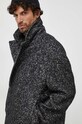 Calvin Klein płaszcz K10K111743 czarny