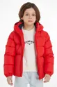 червоний Дитяча пухова куртка Tommy Hilfiger Для хлопчиків