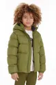 зелёный Детская пуховая куртка Tommy Hilfiger Для мальчиков