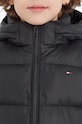Dječja pernata jakna Tommy Hilfiger KB0KB08341.128.176.9BYX crna