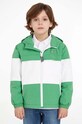 Dječja jakna Tommy Hilfiger Planet friendly zelena KB0KB08347.128.176.9BYX