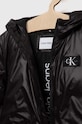 Παιδικό μπουφάν Calvin Klein Jeans IB0IB01718.9BYX μαύρο
