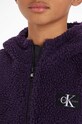 Calvin Klein Jeans kurtka dziecięca IB0IB01725.9BYX fioletowy