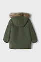 Mayoral parka dziecięca 4439.5E.Mini.9BYX zielony