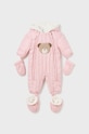 Kojenecký overal Mayoral Newborn růžová 2675.1E.Newborn.9BYX